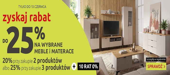Zapraszamy na promocje mebli BLACK RED WHITE