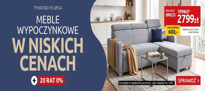 Zapraszamy na promocje mebli BLACK RED WHITE