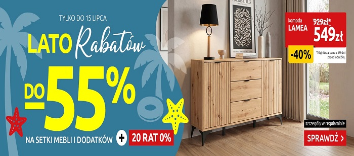 Zapraszamy na promocje mebli BLACK RED WHITE