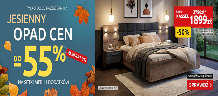 Zapraszamy na promocje mebli BLACK RED WHITE